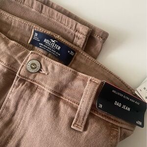 Hollister Brown Dad Jeans